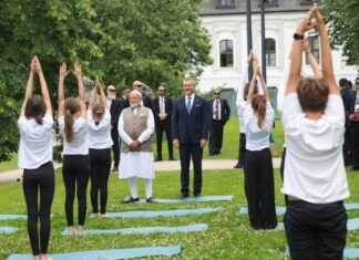 ‘Delightful to see youth embrace Yoga’: PM Modi after Slovak schoolchildren’s presentation