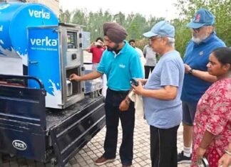 PPCB Launches Plastic-Free Milk Vending Initiative with Verka; Milk to be available Rs 2 per litre Cheaper than plastic pouches PPCB and Verka launch a milk vending van