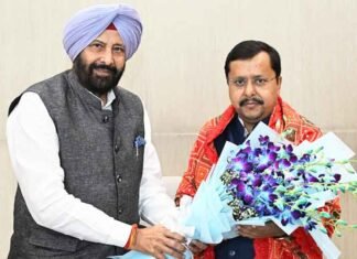 Punjab BJP President Kewal Singh Dhillon met BJP chief Nitin Nabin