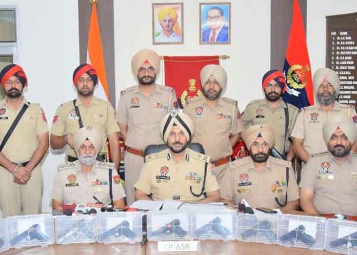 Punjab Police busts a cross-border arms smuggling module in Amritsar