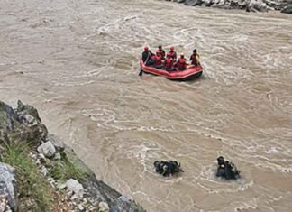 SDRF steps up river search as three of Jaisalmer family remain untraced