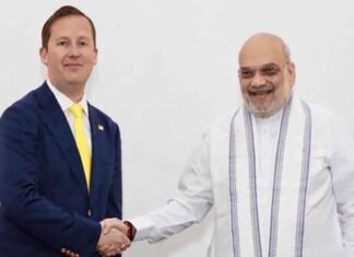 US envoy Gor, HM Shah discuss enhancing cooperation to combat terrorism Sergio Gor Amit Shah
