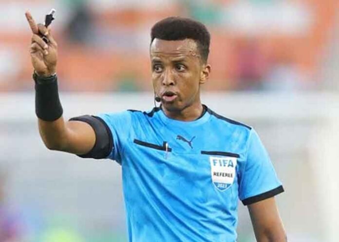 Somali referee Omar Abdulkadir Artan