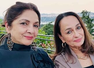 Soni Razdan shares ‘trip stories’ with Neena Gupta from their serene vacation Soni Razdan with Neena Gupta