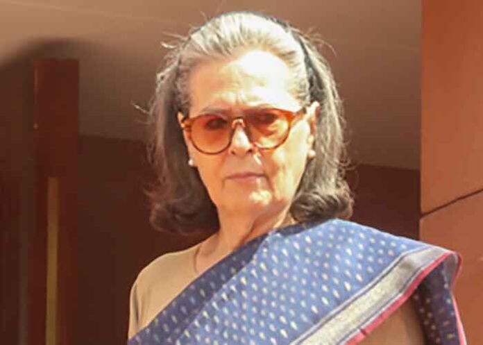 Sonia Gandhi says