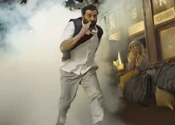 Sunny Deol scenes in teaser of BATWARA 1947
