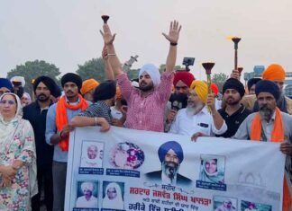 A statewide march in memory of Bhai Jaswant Singh Khalra