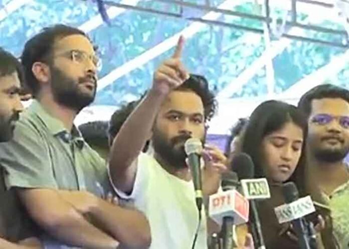 Abhijeet Dipke-Led CJP Protests after