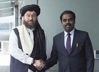 Afghan Minister Ataullah Omari arrives in India