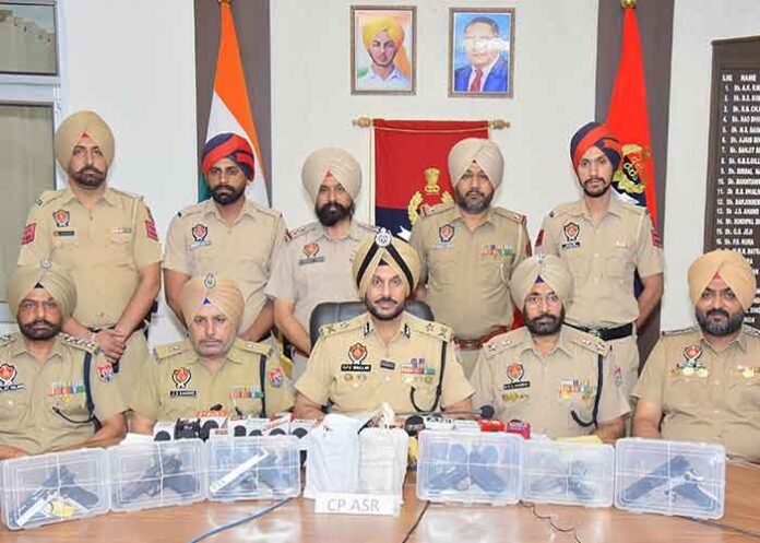 Amritsar Police busts cross-border arms and narcotics module