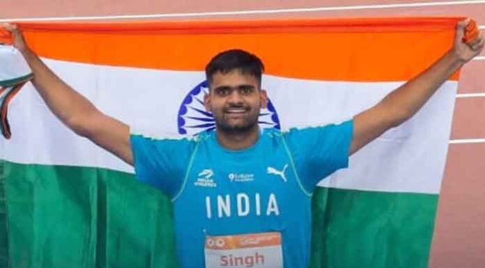 Anand Singh strikes gold with career-best 80.57m at Asian U23 Championships Anand Singh strikes gold