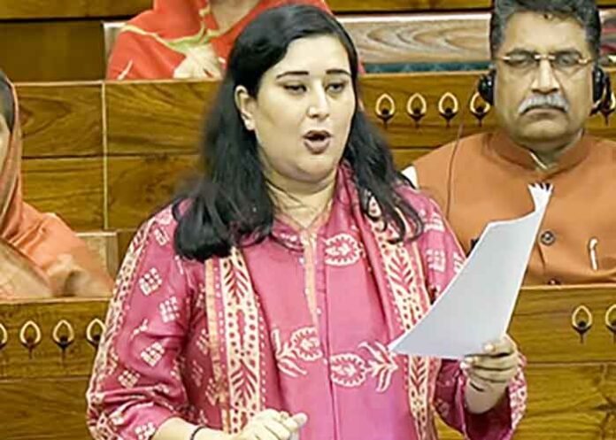 Bansuri Swaraj in Parliament
