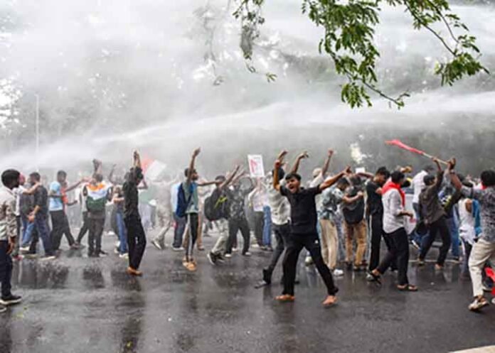 Bihar student protest