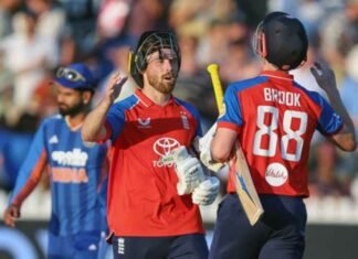 4th T20I: Brook, Salt crush India as England seal series with emphatic nine-wicket win