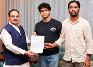 CJP puts forth 3 demands, JP Nadda calls for ending sit-in protest during ‘cordial meet’ CJP members Saurav Das and Ashutosh Ranka meet JP Nadda