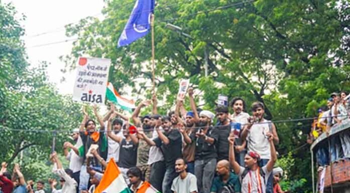 CJP protest Jantar Mantar protest Cockroach Janta Party