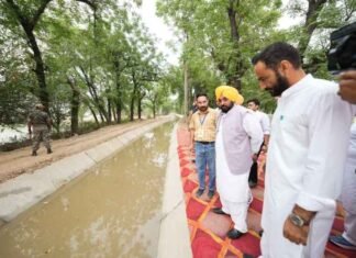 Concrete Lining of Kalyan Watercourse Will Increase Canal Water Carrying Capacity: CM Bhagwant Mann