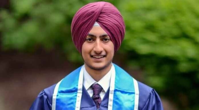 Chirag Veer Singh becomes First Sikh American to be accepted into US Airforce Academy at Colorado Springs, CO