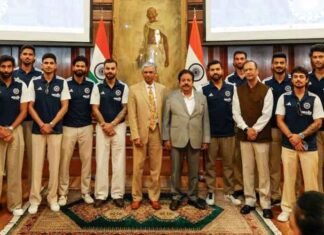 Team India visits High Commission of India in London ahead of Lord’s decider Cricket Team India Visits Indian High Commissioner in London
