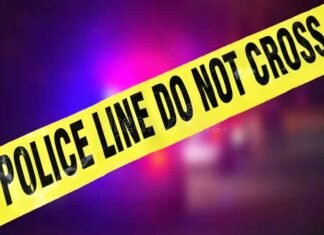 Head constable shoots self at Telangana DGP office, police suspect online betting debts Crime Police Line Do Not Cross Sign