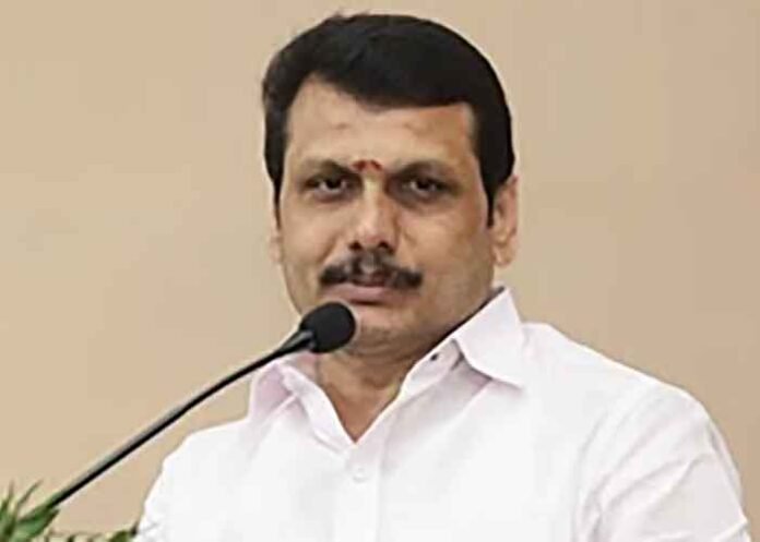 DMK MLA V Senthil Balaji