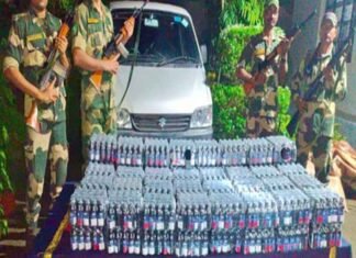 DRI seizes 1.11 lakh Codeine-based cough syrup bottles in Tripura, Bengal