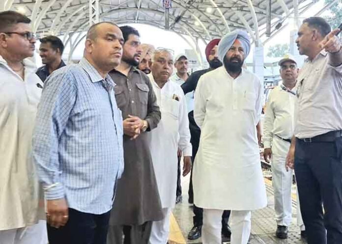 Dhillon reviews preparations as key railway