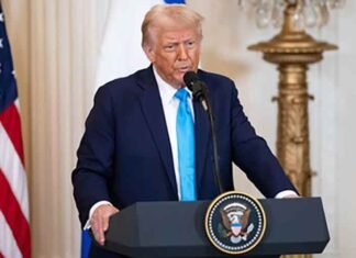 Trump administration seeks record $1.5tn defence budget Donald Trump says on mic