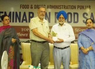 Dr Balbir Singh stresses safe and nutritious food