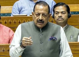 Dr Jitendra Singh in Parliament says