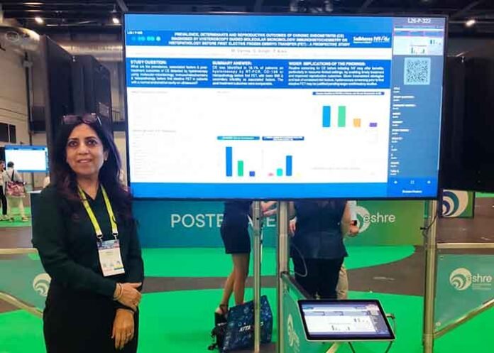 Dr Monica Varma of Patiala presents IVF research