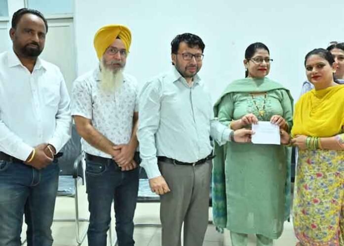 Dr Ravjot Singh distributes appointment letters
