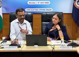 ECI Deputy Election Commissioner Bhanu Prakash Yeturu Reviews Punjab’s Special Intensive Revision 2026 in Mohali ECI Deputy Election Commissioner Bhanu Prakash Yeturu Reviews