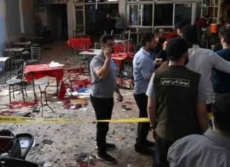 Explosion at central Damascus cafe kills 9, injures 20