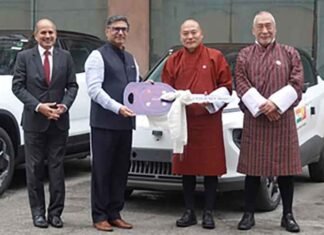 India, Bhutan Review Development Partnership; Foreign Secretary Misri Hands Over 45 EV Cars Foreign Secretary Misri hands over EV cars