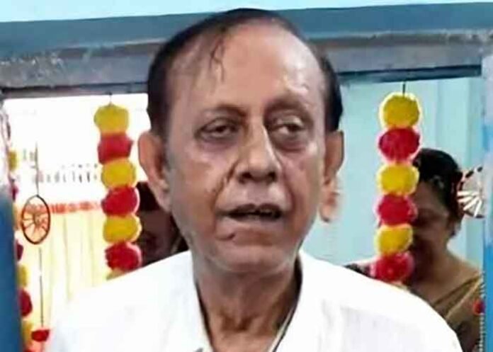 Former Naihati Municipality chairman Ashok Chatterjee