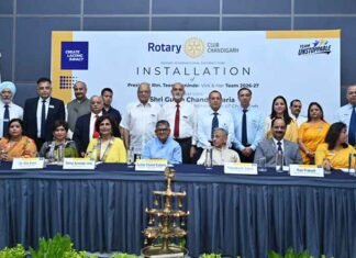 Rotary should instil social responsibility among youth, says Punjab Governor Kataria Gulab Chand Kataria urges Rotary Club