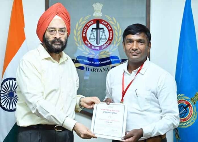 Haryana Vigilance Bureau has identified 140 habitual corrupt officials