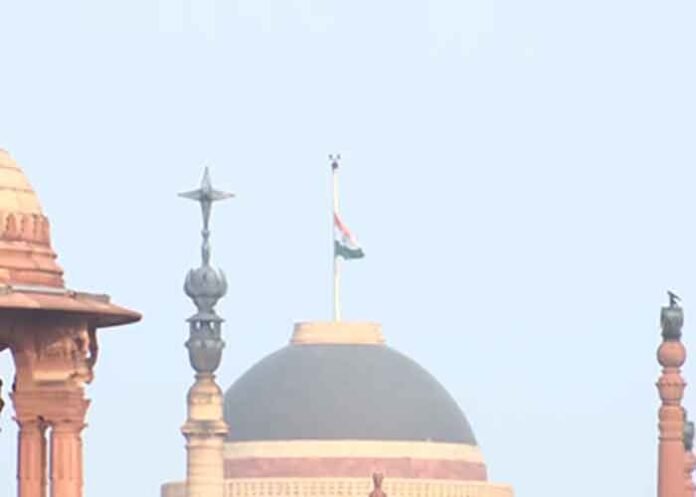 India flag flew at half-mast to honour Qatar former Amir Sheikh Hamad bin Khalifa Al Thani