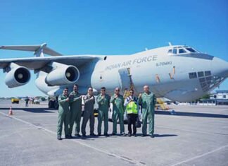IAF’s IL-78 carries out mid-air refuelling of Australia-bound Rafales in Indonesia Indian Air Force IAF jet