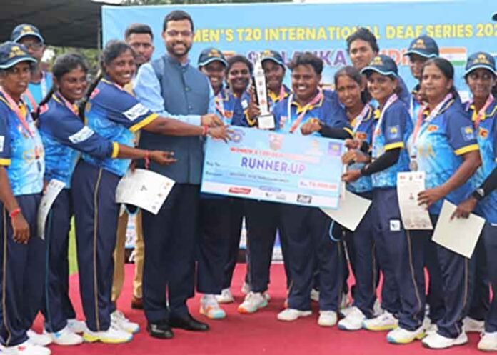 Indian Womens Deaf Cricket Team wins