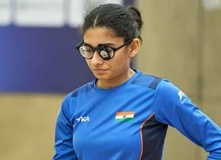 Indian shooter Sainyam