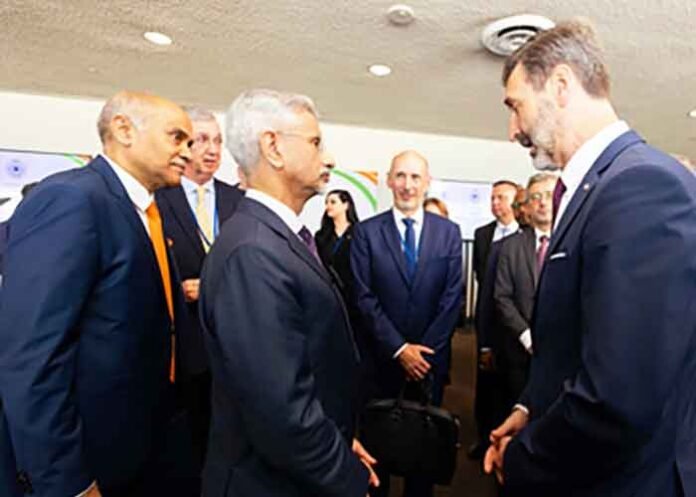 Juraj Blanar met. Jaishankar