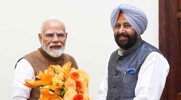 Kewal Dhillon Meets PM Modi, Discusses Punjab Development, Farmers’ Issues and Law & Order Kewal Dhillon meets PM Modi