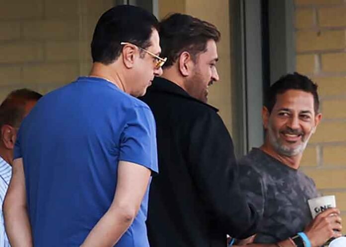 MS Dhoni at Lord