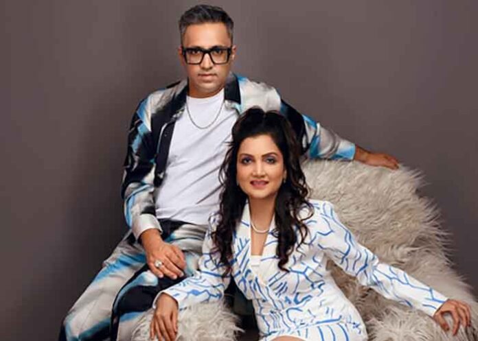 Madhuri Jain with Ashneer Grover