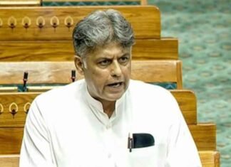 Manish Tewari Seeks Lok Sabha Debate on New Anti-Defection Law, Moves Adjournment Motion Notice