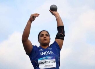 CWG 2026: Manpreet Kaur Finishes Fourth in Shot Put, Parul Chaudhary Places Fifth in 3000m Steeplechase