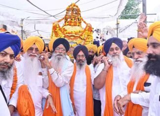 Miri Piri Khalsa March Begins from Akal Takht Sahib with Call for Sikh Unity and Akal Takht’s Supremacy Miri Piri Khalsa March Begins from Akal Takht Sahib