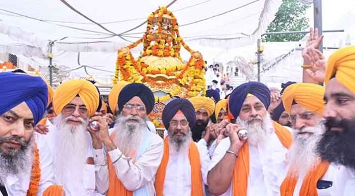 Miri Piri Khalsa March Begins from Akal Takht Sahib with Call for Sikh Unity and Akal Takht’s Supremacy Miri Piri Khalsa March Begins from Akal Takht Sahib